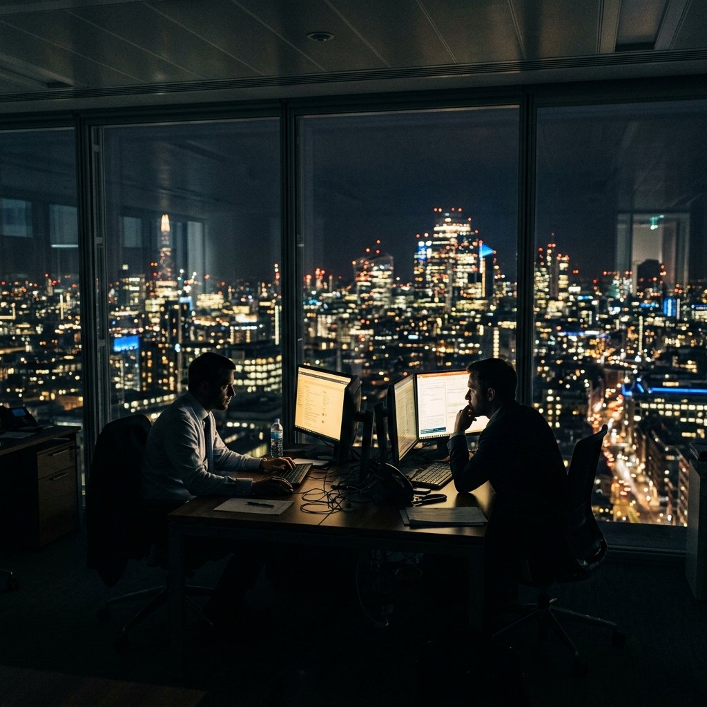 Consultants working